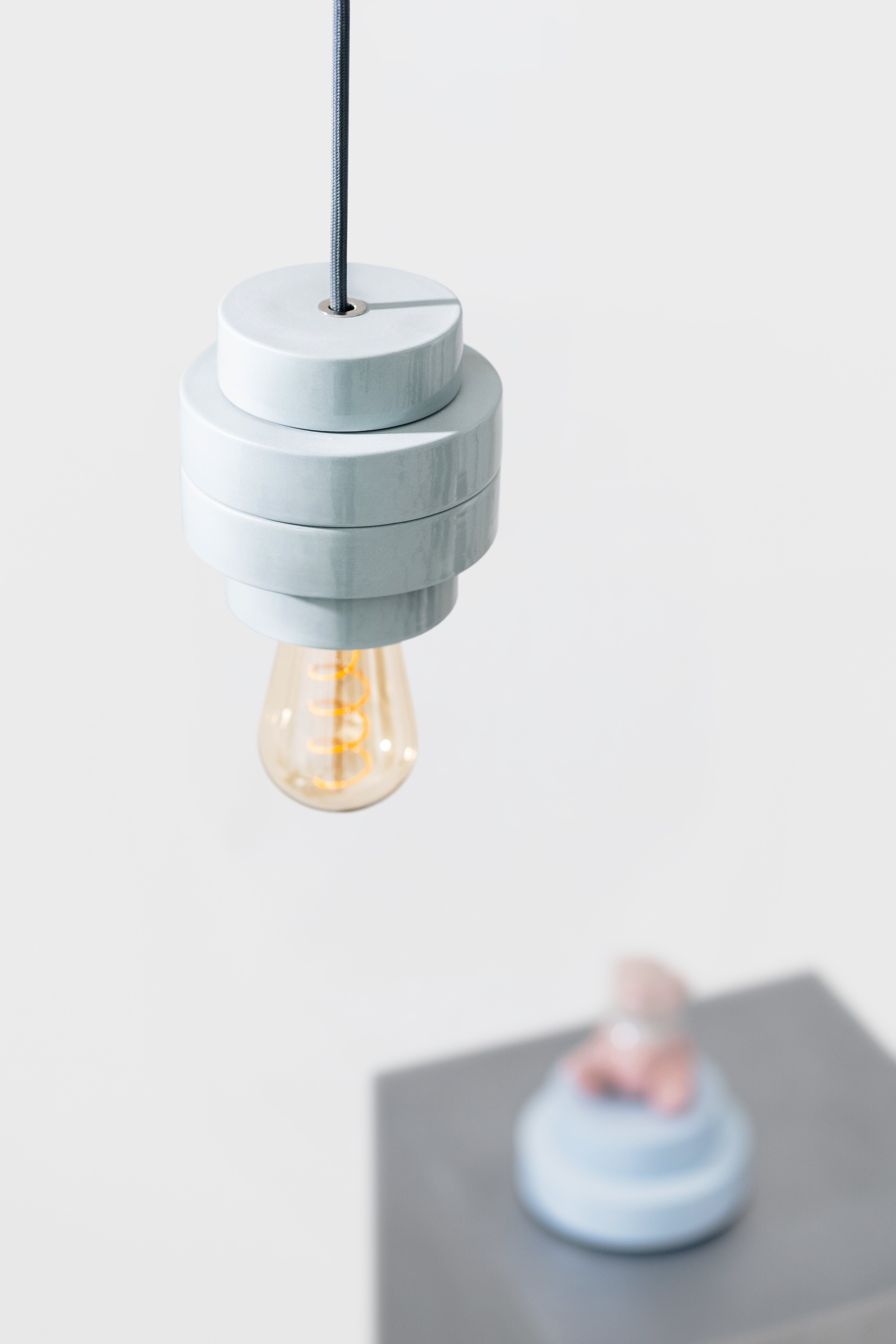 PLINTH / Pendant lamp / Grey