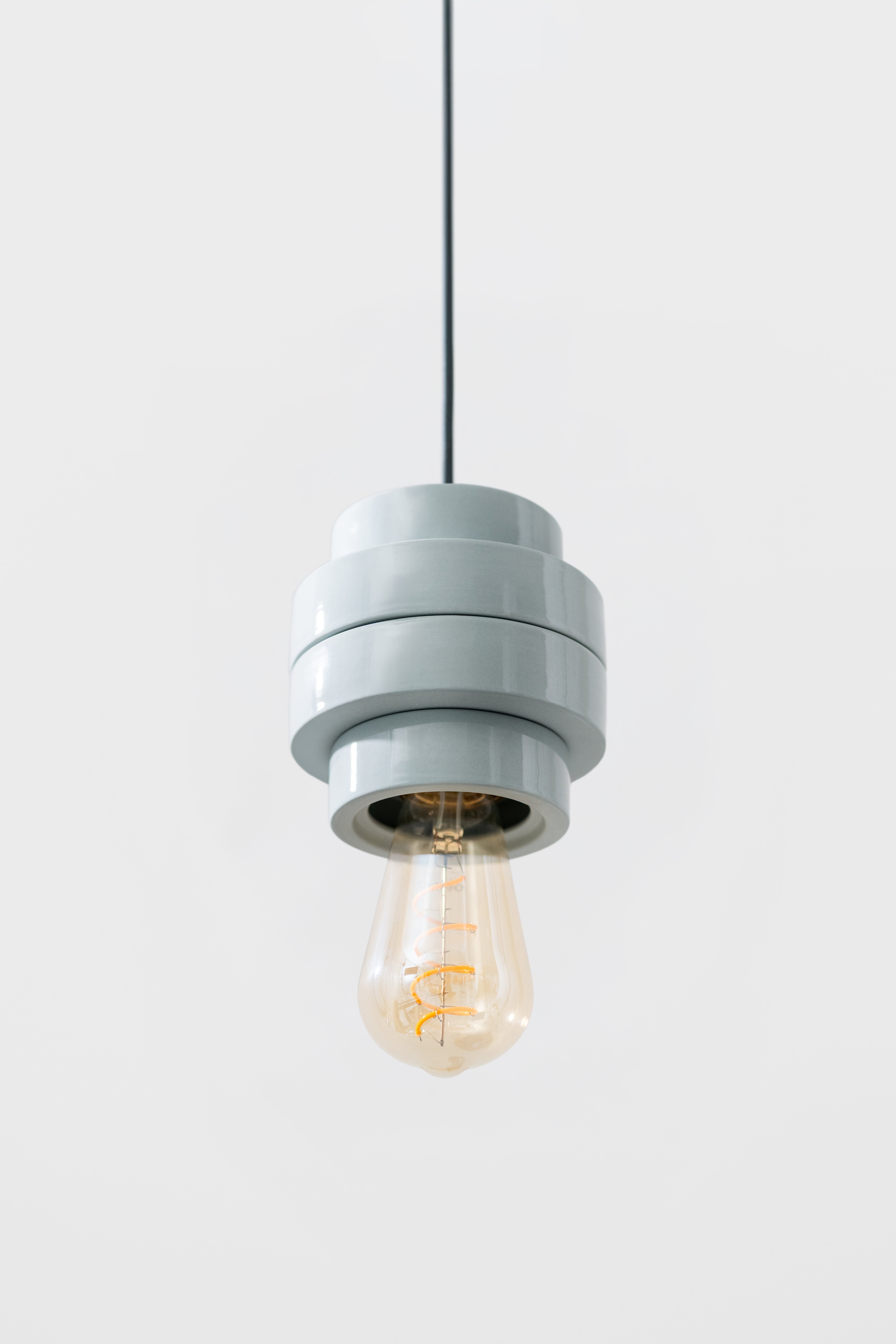 PLINTH / Pendant lamp / Grey