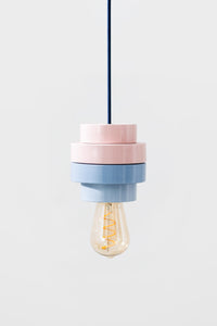 PLINTH / Pendant lamp - Blue / Pink mix