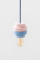 PLINTH / Pendant lamp - Blue / Pink mix