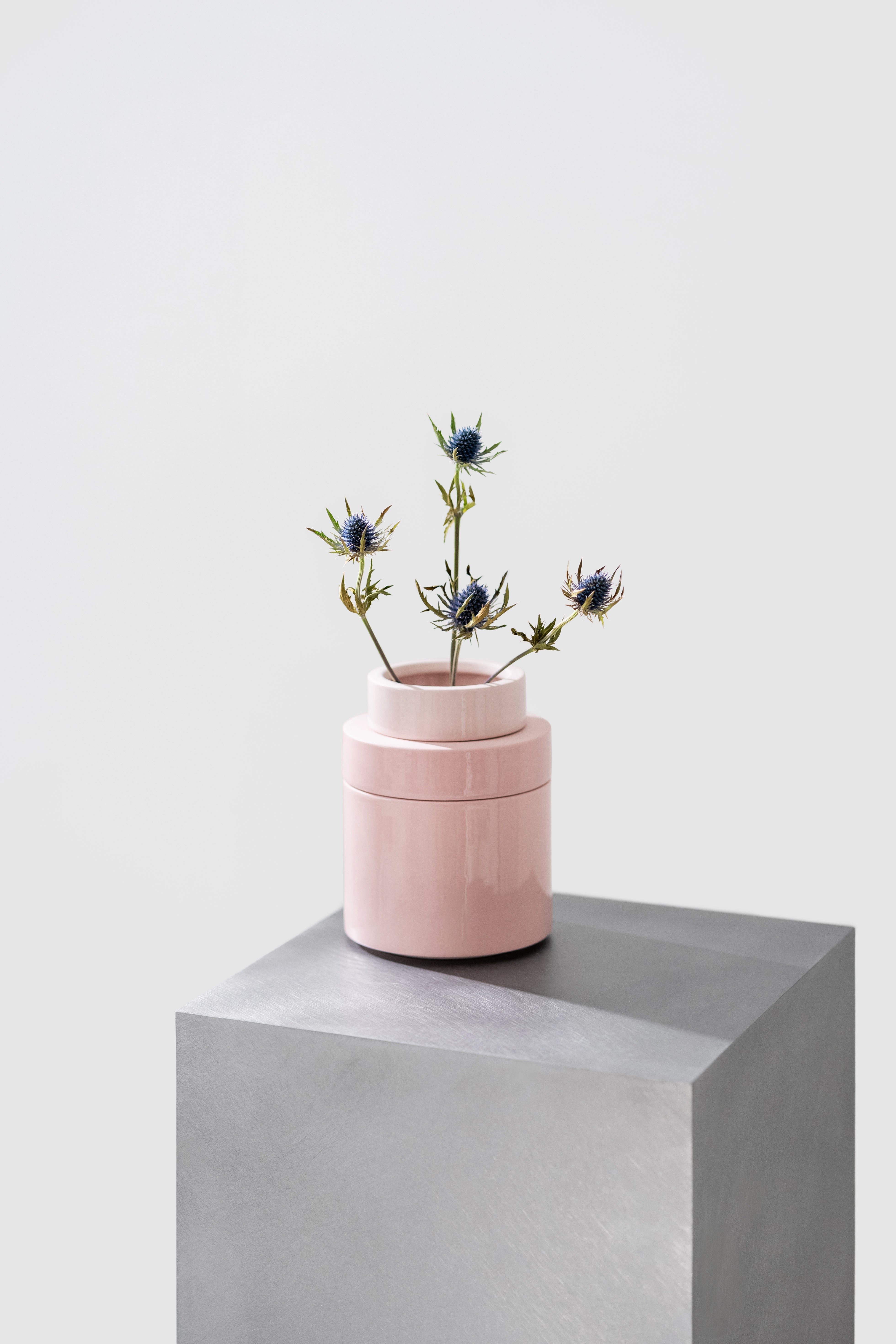 PLINTH vase / S - Pink