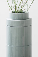 PLINTH vase / L - Grey