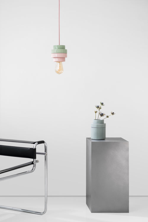 PLINTH vase / S - Grey