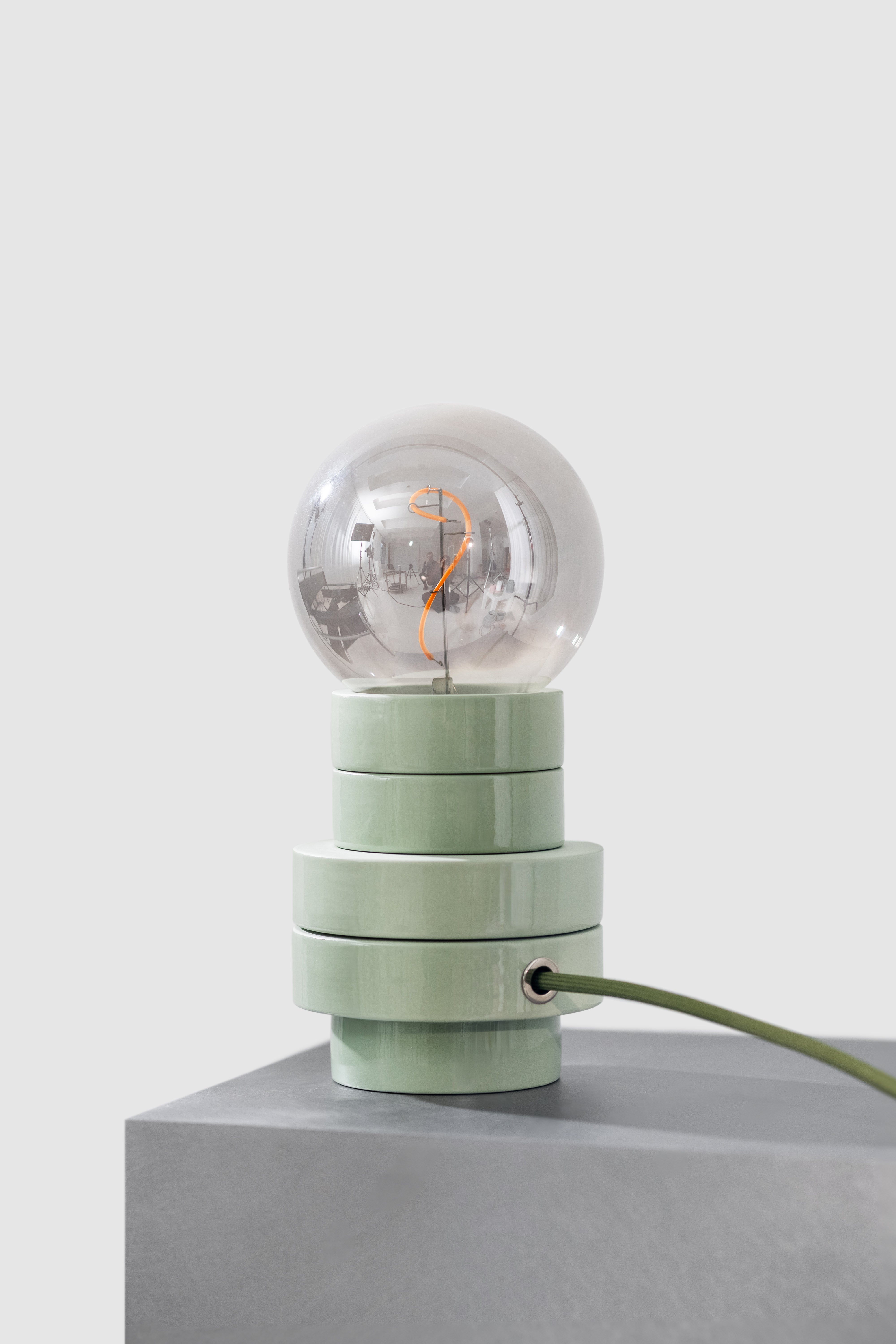 PLINTH / Flore - table lamp- Green