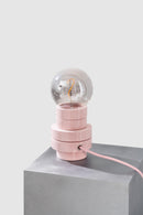 PLINTH / Flore - table lamp - Pink