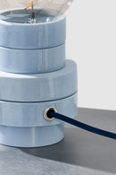 PLINTH / Flore - table lamp  - Blue