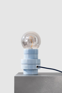 PLINTH / Flore - table lamp  - Blue