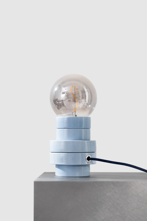 PLINTH / Flore - table lamp  - Blue