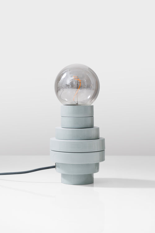 PLINTH / Flore lamp / L - Grey