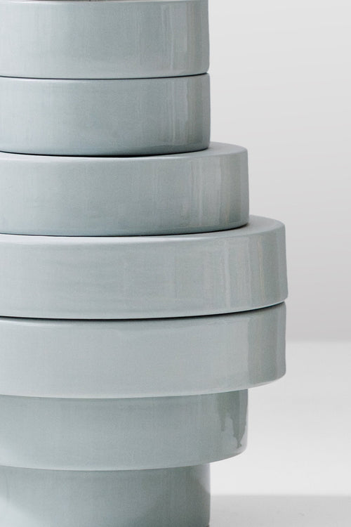 PLINTH / Flore lamp / L - Grey