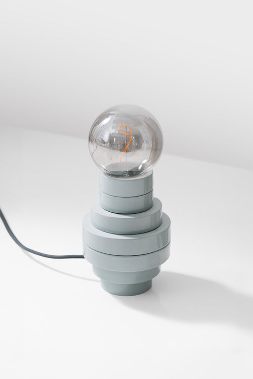 PLINTH / Flore lamp / L - Grey
