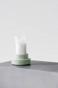 PLINTH / candle holder - Green