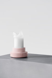 PLINTH / candle holder - Pink