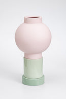 PLINTH-ORIGINAL / vase - Pink-Green