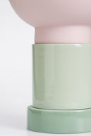 PLINTH-ORIGINAL / vase - Pink-Green