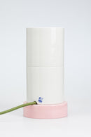 TOWER LAMP / TABBLE - FLORE lamp / S - White-Pink