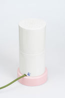 TOWER LAMP / TABBLE - FLORE lamp / S - White-Pink