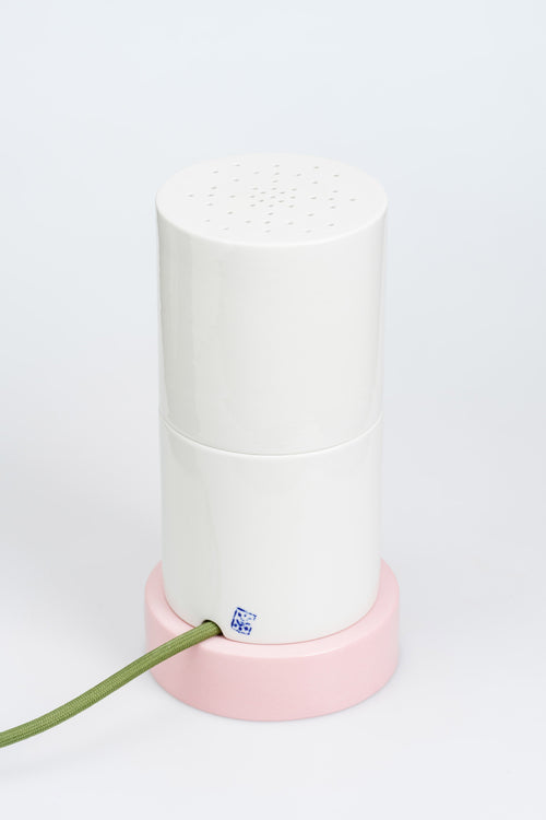 TOWER LAMP / TABBLE - FLORE lamp / S - White-Pink