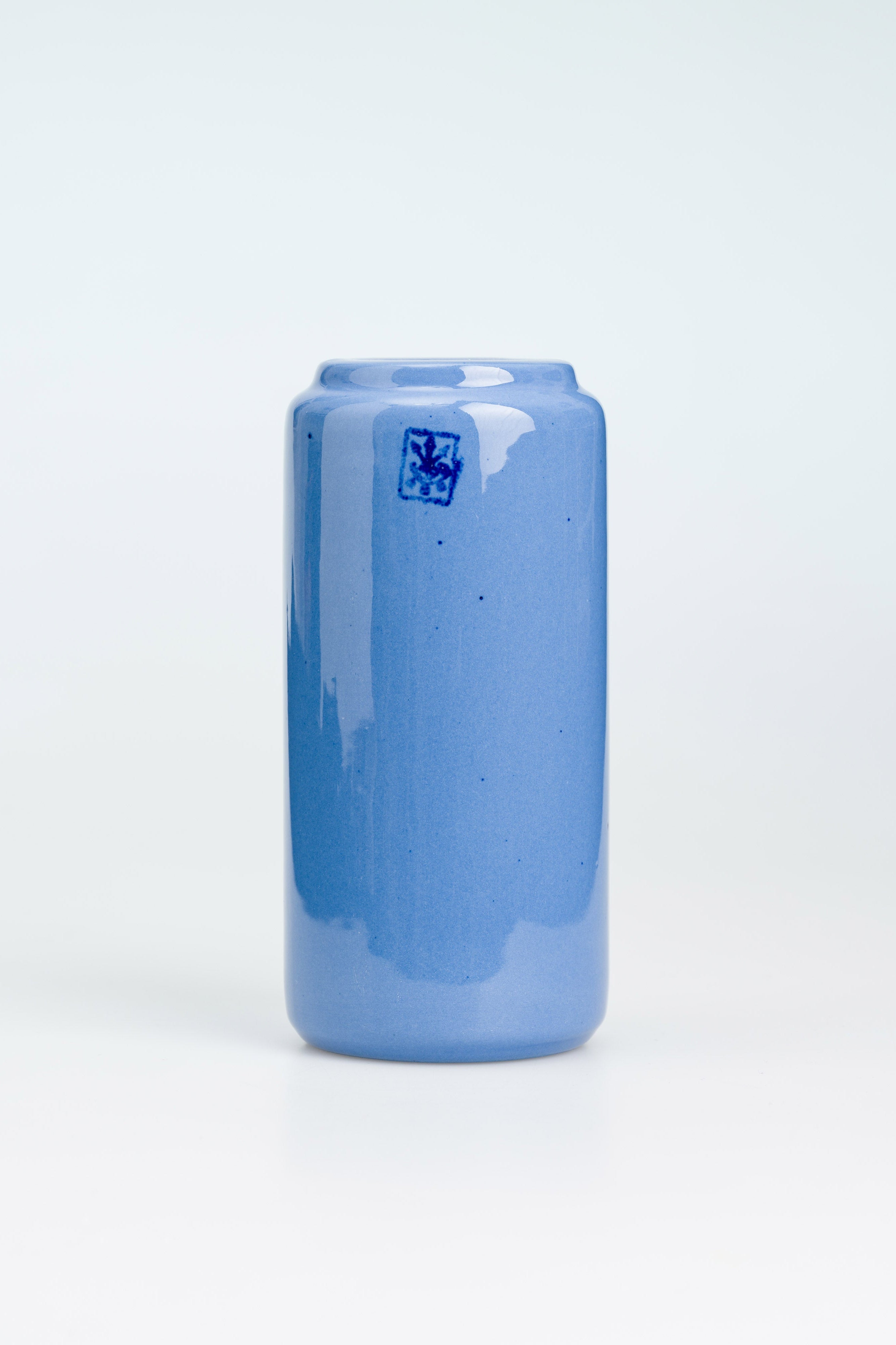 BASIC / MINI VASE / Blue - Glazed