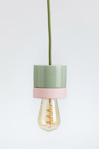 JOINT / pendant lamp / A - Pink-Green