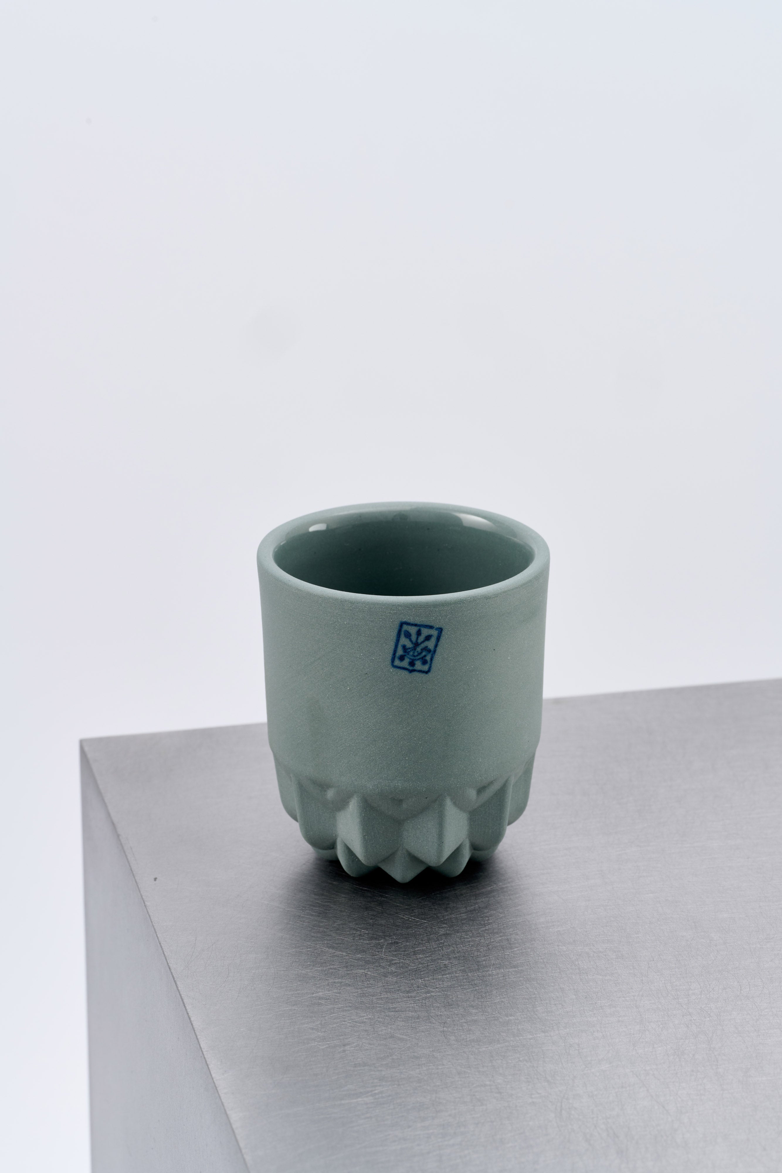 MUFFIN / "cristal" coffee cup - Grey