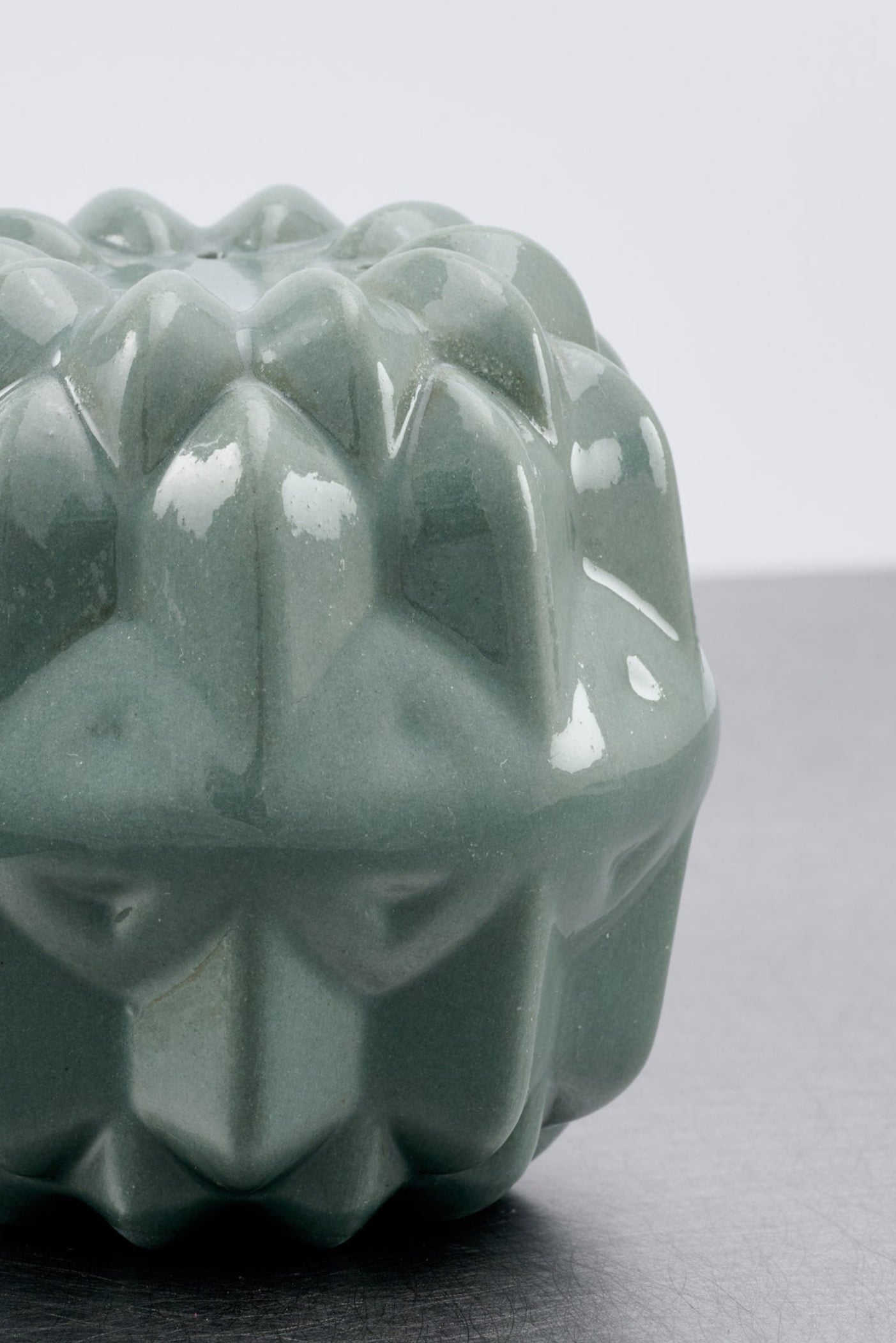 MUFFIN / cristal / salt & pepper shaker - Grey