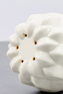 MUFFIN / cristal / salt & pepper shaker / White - GOLD