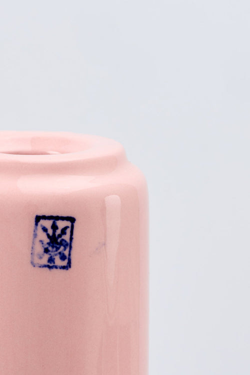 BASIC / MINI VASE / Pink - Glazed