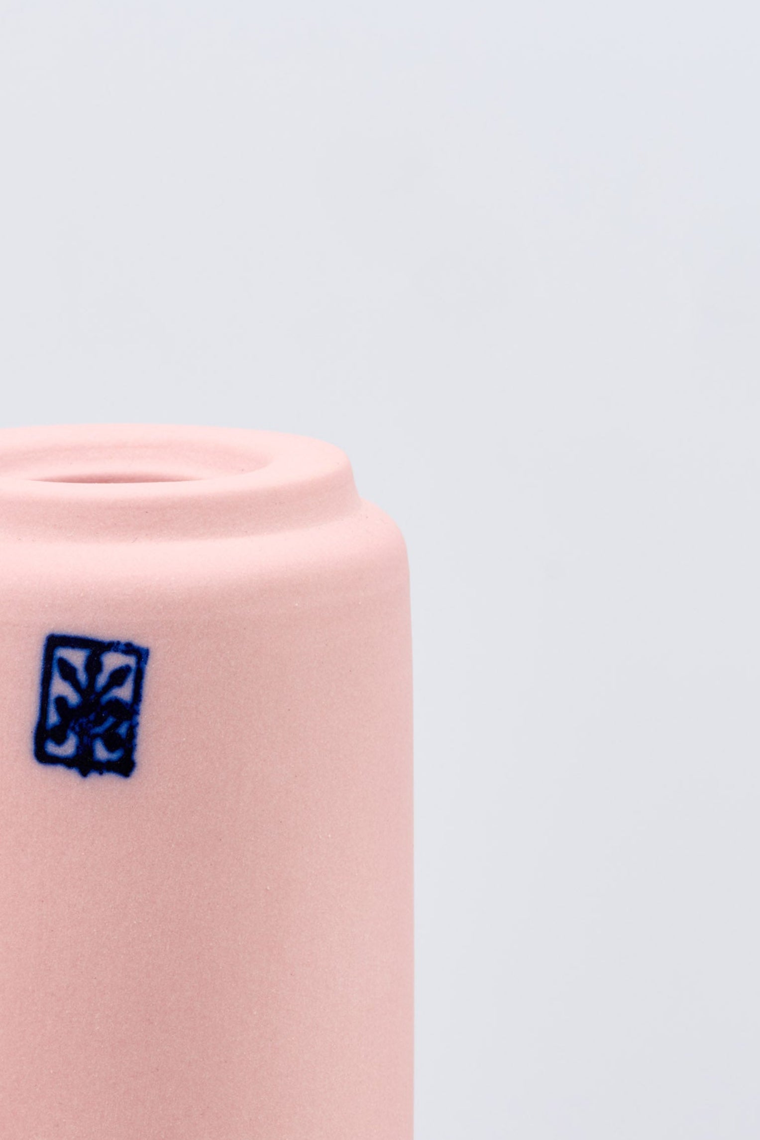 BASIC / MINI VASE / Pink - Satin
