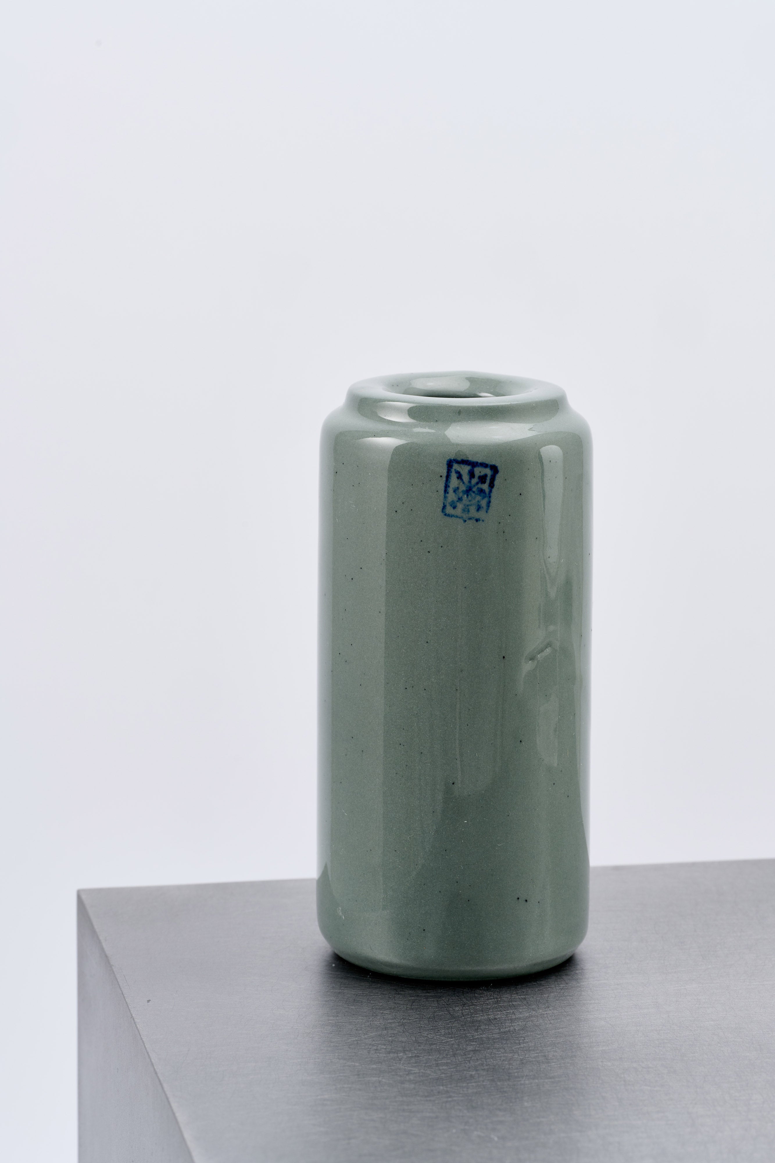 BASIC / MINI VASE / Grey - Glazed