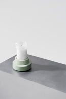 PLINTH / candle holder - Green